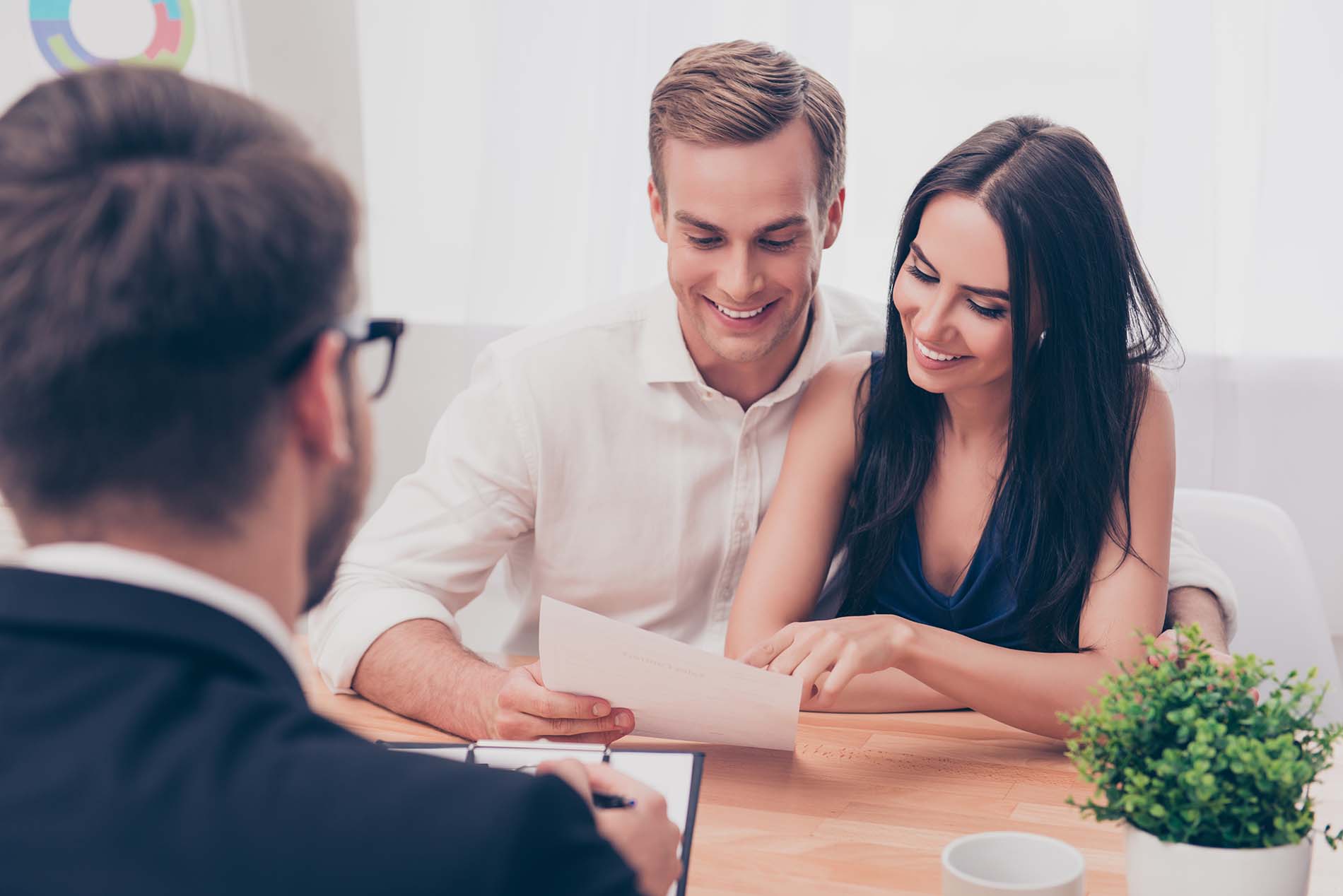 Successful Lawyer Giving Consultation To A Family